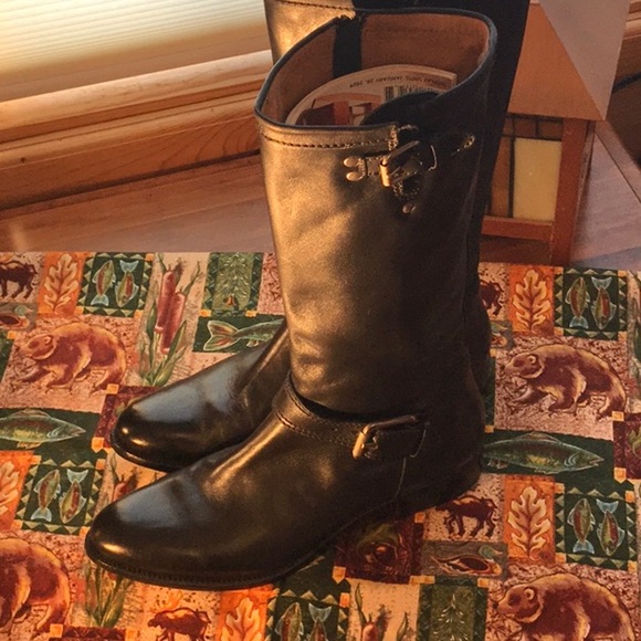 CORSO COMO EUC knee high boot black Sz. 8 - Picture 2 of 8